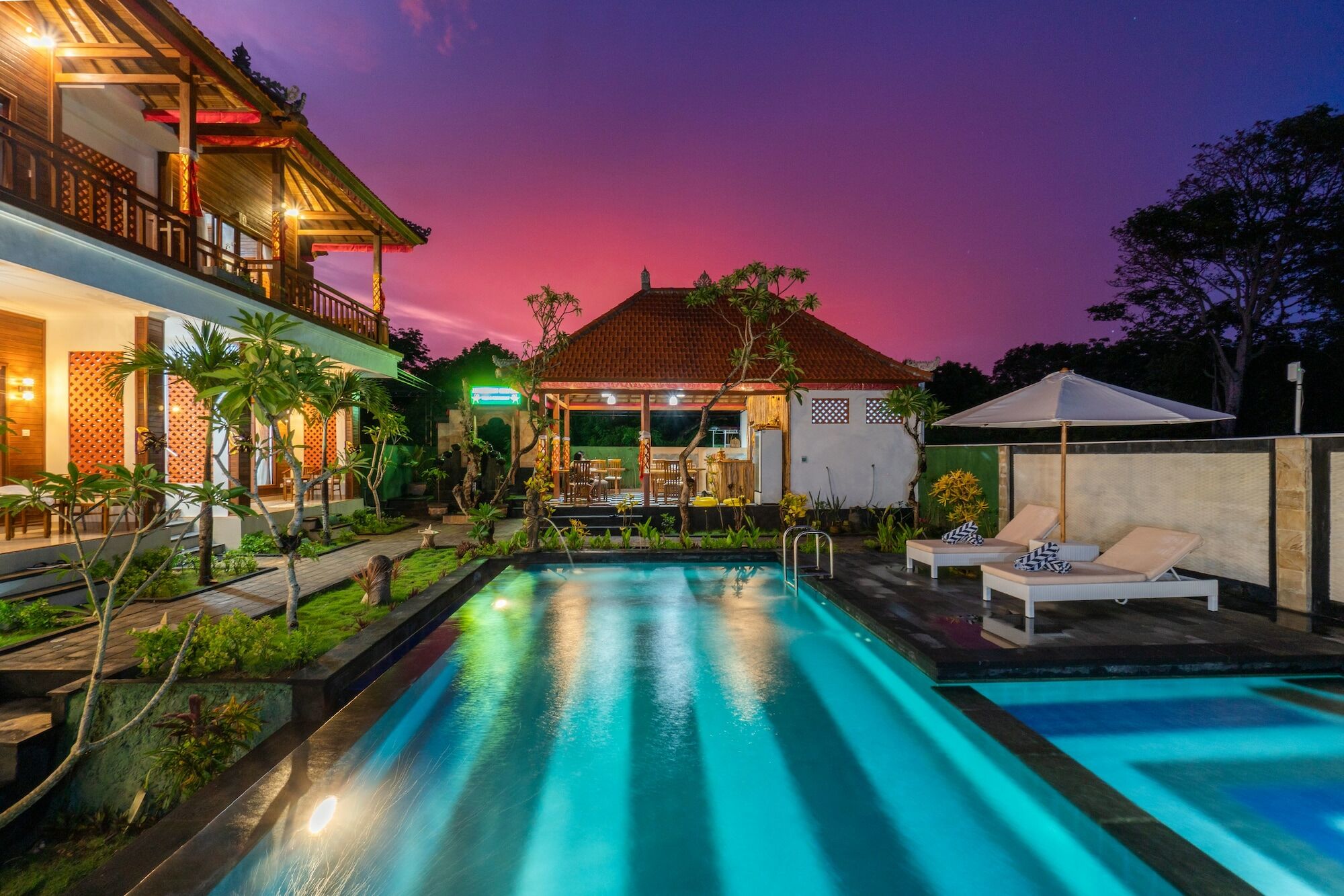 Lembongan Cempaka Villa & Restaurant Nusa Lembongan  Ngoại thất bức ảnh