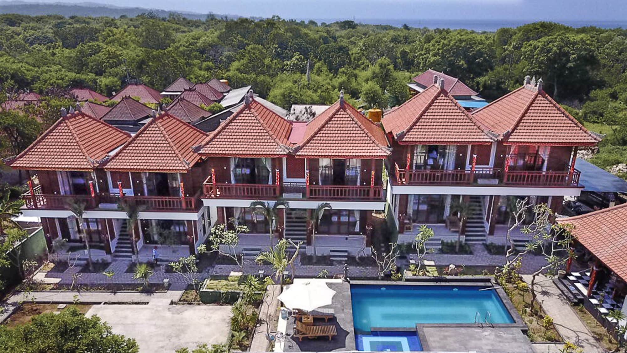 Lembongan Cempaka Villa & Restaurant Nusa Lembongan  Ngoại thất bức ảnh